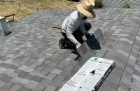 Roof Repair Fort Worth TX – SWAT Roofing team installing shingles